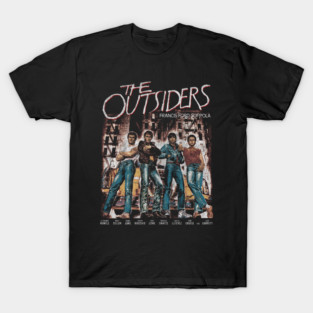 The Outsiders, DISTRESSED, Greasers, stay gold ponyboy T-Shirt