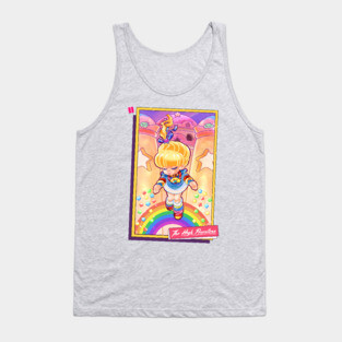 Saturday Morning Tarot II The High Priestess Tank Top