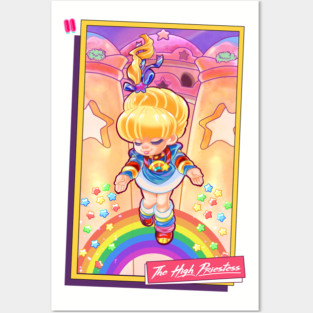 Saturday Morning Tarot II The High Priestess Posters and Art