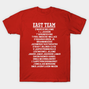 EAST TEAM --- East/West College Football Bowl T-Shirt