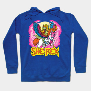She-Rex: Prehistoric Princess of Power Hoodie