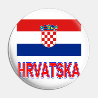 The Pride of Croatia (Hrvatska) - Croatian Flag Design Pin