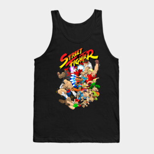 Super Street Fighter: World Warriors Tank Top