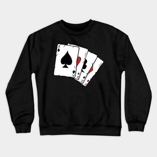 poker Crewneck Sweatshirt