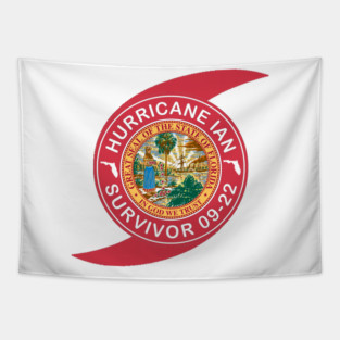 Hurricane Ian Survivor 2022 Tapestry
