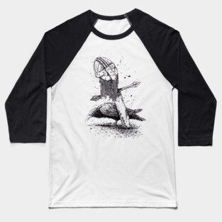 crow Baseball T-Shirt