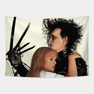 Edward scissorhands Tapestry