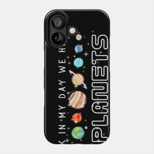 9 Planets Phone Case