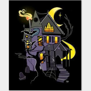 Haunted House Posters and Art