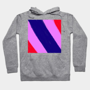 Purple blue pink watercolor art design Hoodie