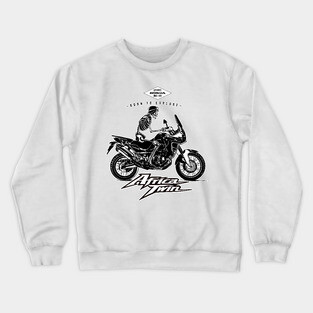 Africa Twin Motorbike Adventure Crewneck Sweatshirt