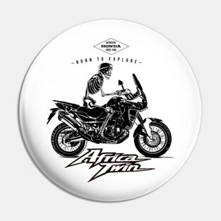 Africa Twin Motorbike Adventure Pin