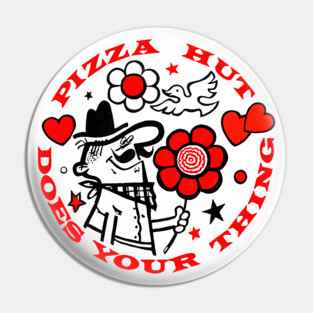 Vintage Pizza Hut Ad Pin