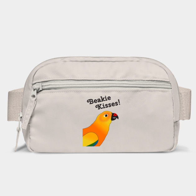 Beakie Kisses Sun Conure Parrot Cute by Einstein Parrot