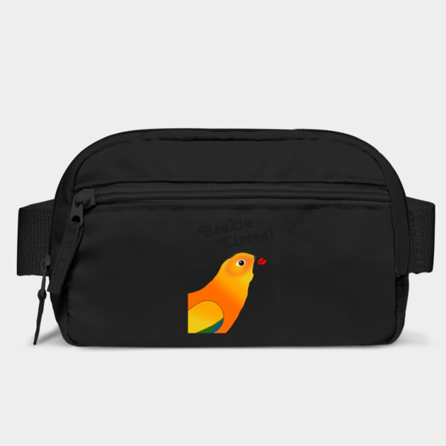 Beakie Kisses Sun Conure Parrot Cute by Einstein Parrot