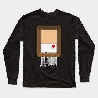 Banksy shredding Long Sleeve T-Shirt