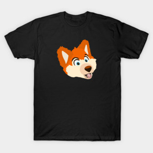 Orange Furry T-Shirt