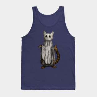Cat Ghost Tank Top