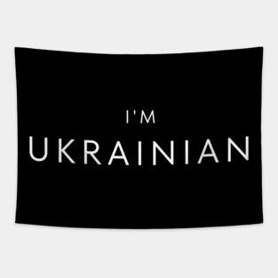 I,M UKRAINIAN Tapestry