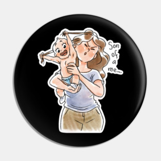 Motherhood (dark colours) Pin