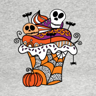 Halloween Cup Cake T-Shirt