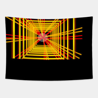 She's Gone to Plaid Tapestry