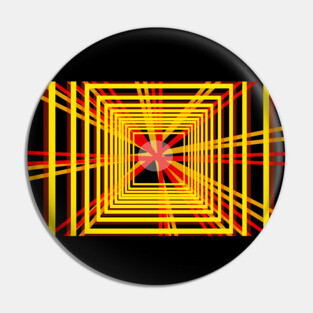 She's Gone to Plaid Pin