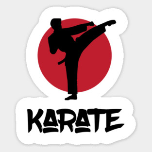 Cool Martial Arts Shirt - Karate Sticker