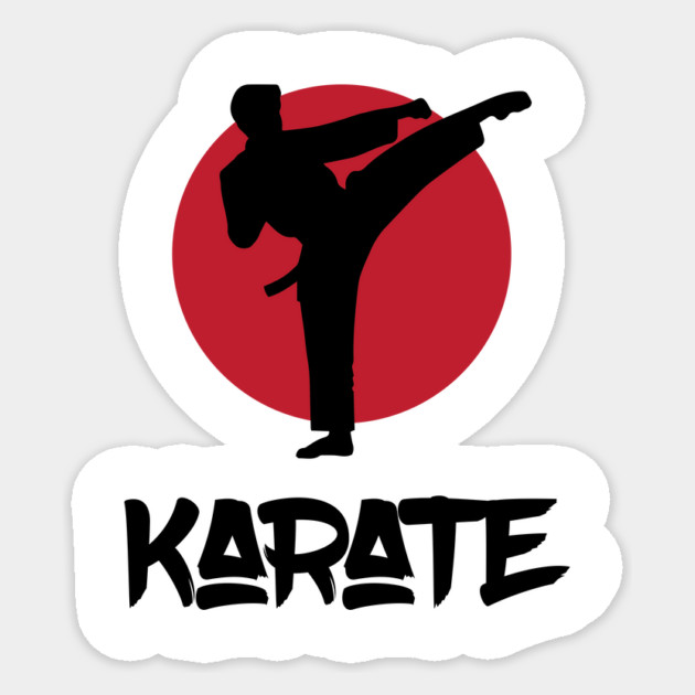 Cool Martial Arts Shirt - Karate Sticker by Nonstop Shirts