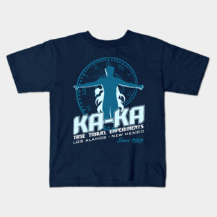 Ka Ka Time Travel Experiments Kids T-Shirt