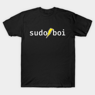 sudo boi. A funny design perfect for unix and linux users, sysadmins or anyone in IT support T-Shirt