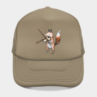 Left-Handed Violin Fox Hat