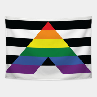 Straight Ally Flag Tapestry