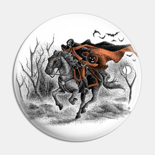 Ride of the Headless Horseman Pin