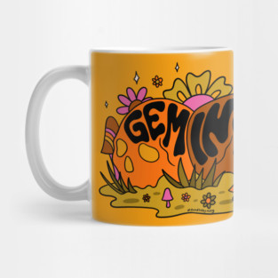 Gemini Skull Mug