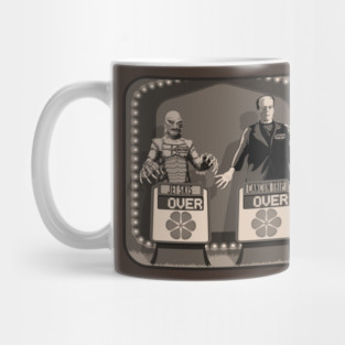 Double Over (Sepia) (Universal Monsters/Price is Right) Mug