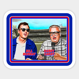 BILL AND HARRY - Chicago Baseball Dynasty Duo Sticker