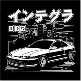 Honda Integra DC2 Type R Posters and Art