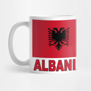 The Pride of Albania - Albanian Flag Design Mug