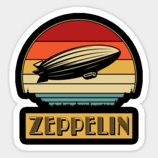 Zeppelin Vintage Sticker