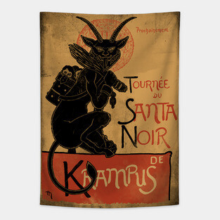 Merry Krampus! Tapestry