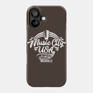 Music City USA Nashville Phone Case
