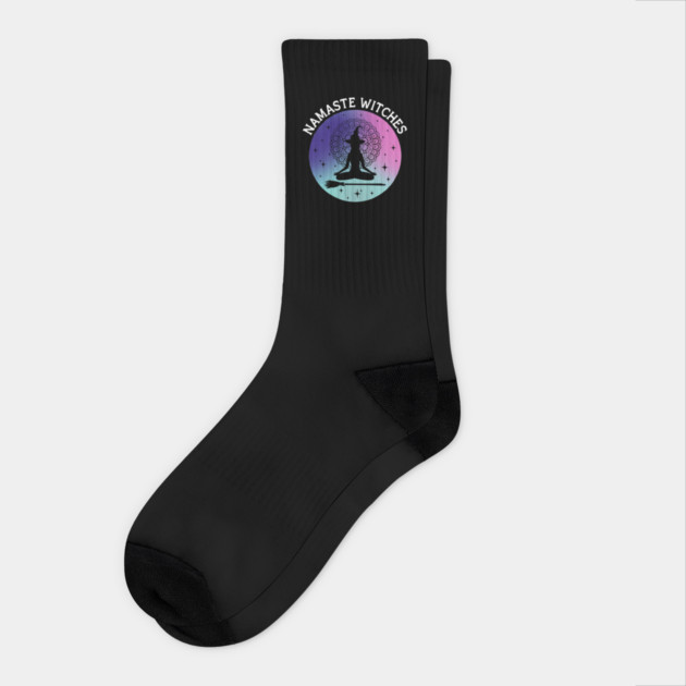 Namaste Witches Socks by The WYLD Tribe