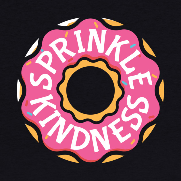 Sprinkle Kindness Strawberry Donut by The WYLD Tribe