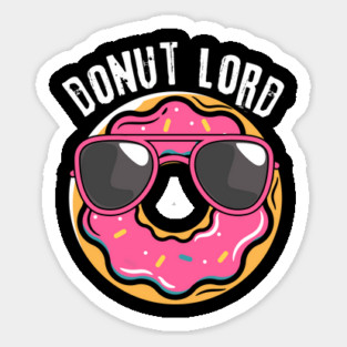 Donut Lord Doughnut Lover Magnet