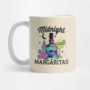 Midnight Margaritas Witch Halloween Mug