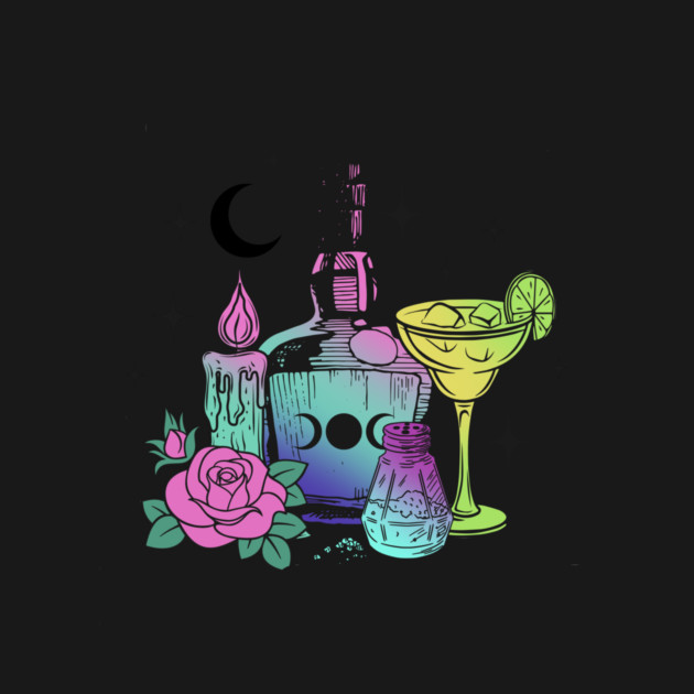 Midnight Margaritas Witch Halloween by The WYLD Tribe