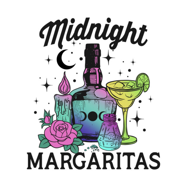 Midnight Margaritas Witch Halloween by The WYLD Tribe