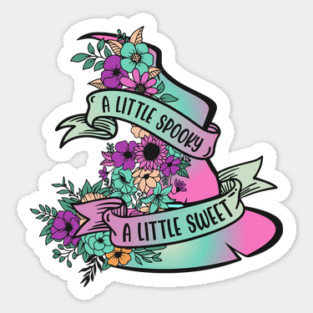 A Little Spooky Little Sweet Sticker