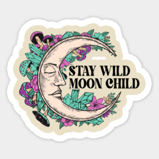 Stay wild moon child Halloween Magnet